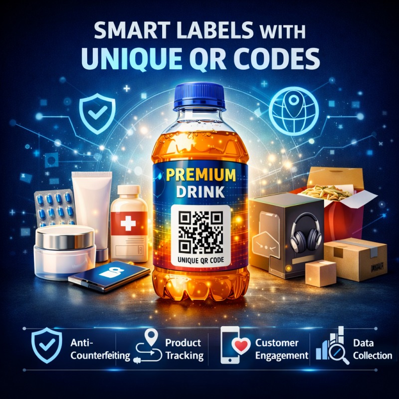 Variable QR Code Pharmaceutical Labels