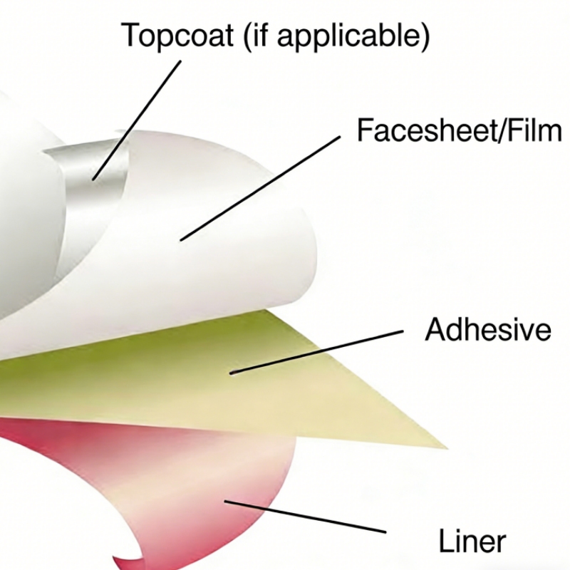 O que é adesivo em rótulos? Um guia completo para aplicações em embalagens e produtos.